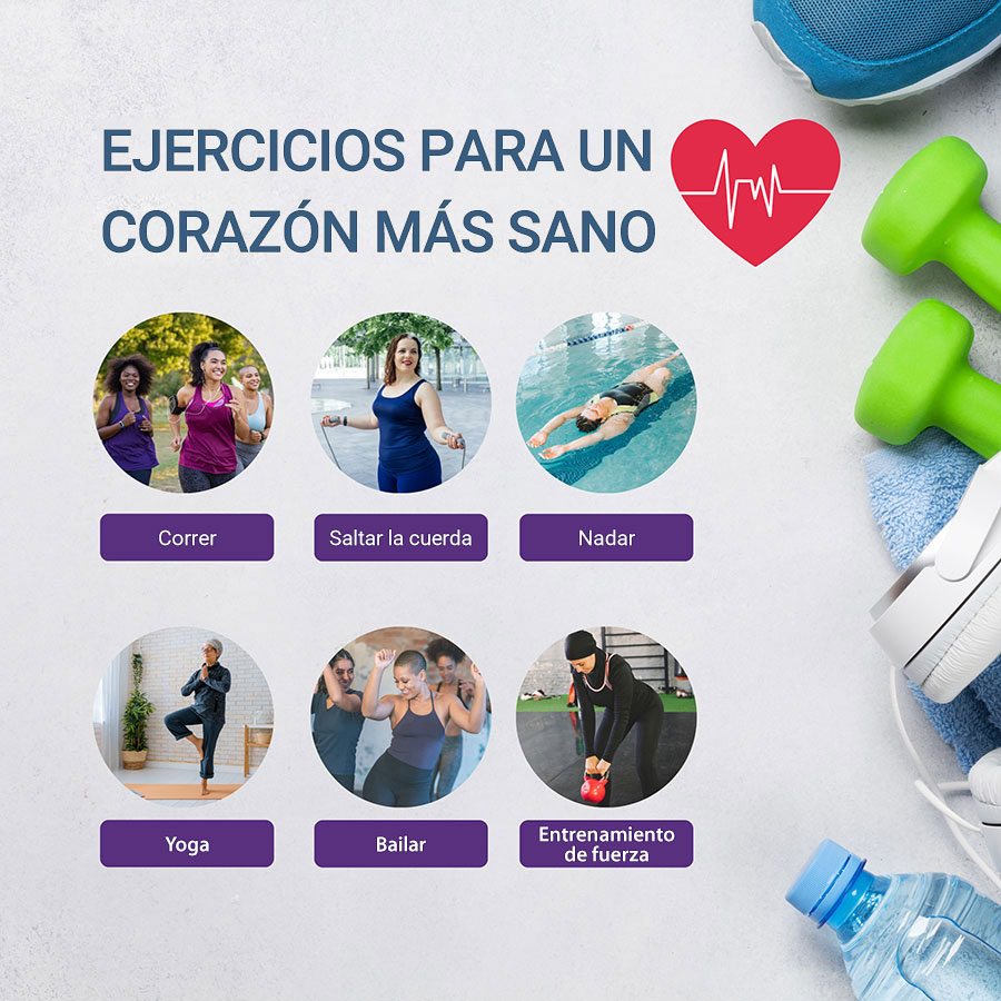 Ejercicio para tener un corazón sano