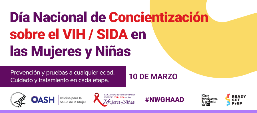 Generar conciencia para el Día Nacional de Concientización sobre el VIH / SIDA en las Mujeres y Niñas
