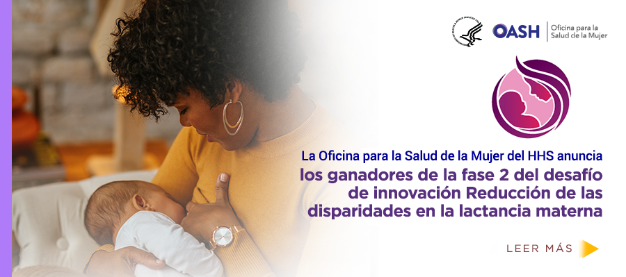 Ganadores de la fase 2 del desafío de innovación Reducción de las disparidades en la lactancia materna.
