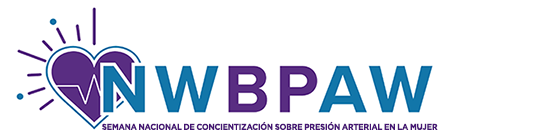 Logotipo de la Semana Nacional de Concientización sobre Presión Arterial de la Mujer