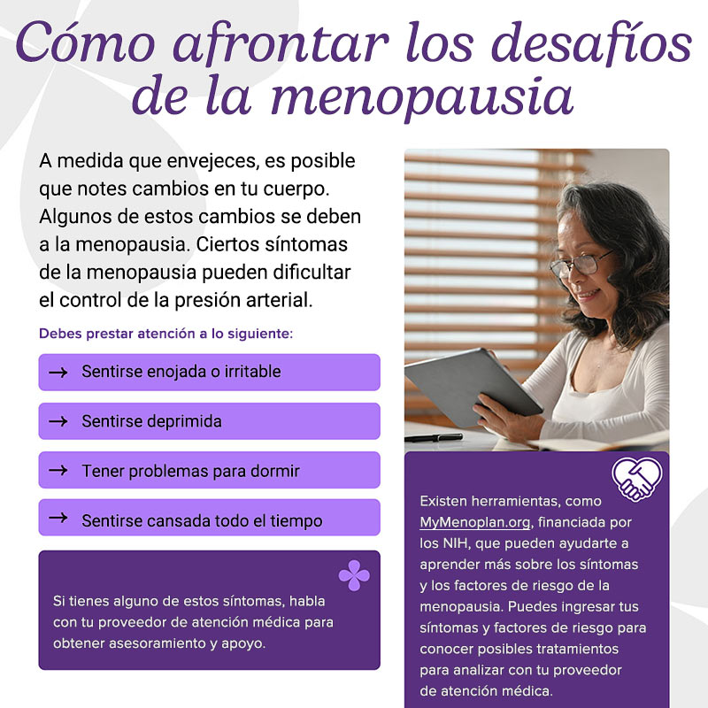 Cómo afrontar los desafíos de la menopausia