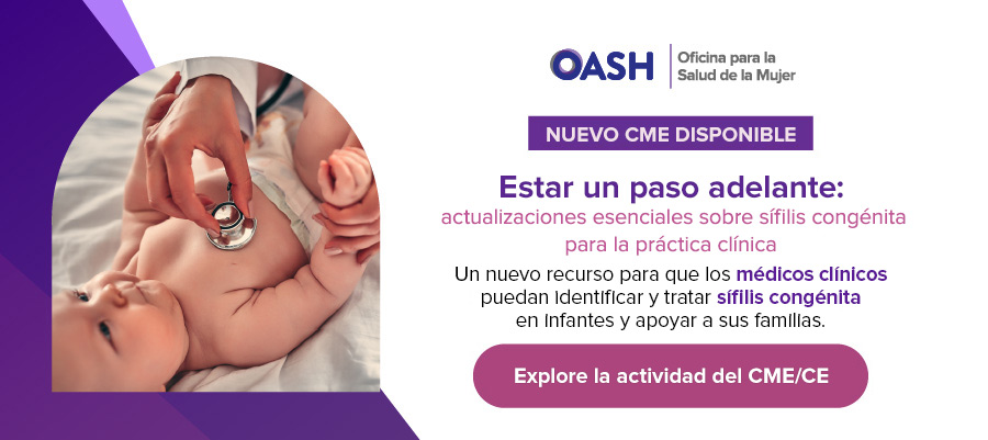 Mejore su comprensión de la sífilis congénita